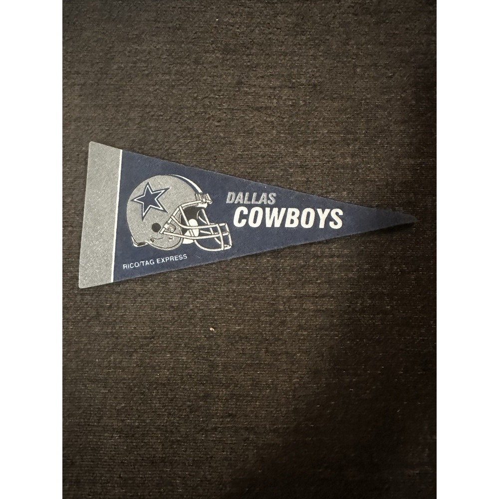 NFL Dallas Cowboys 9" x 4" Felt Pennant Mini Flag Rico Tag Express